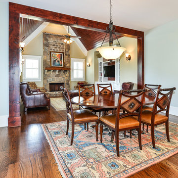 Transitional Custom Home Dining Room - Marietta, GA