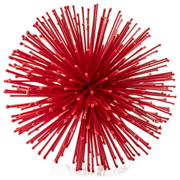 Erizo Spiked Red Sphere, Small