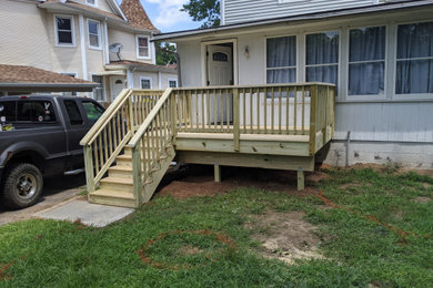 Small deck and stairs