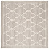 Safavieh Amherst Collection AMT414 Rug, Light Grey/Ivory, 7' Square