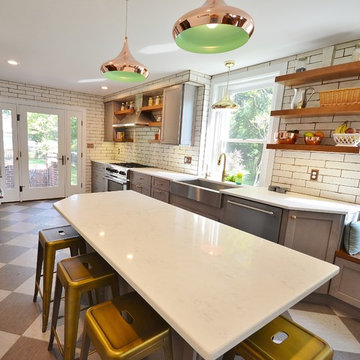 100 year old West Chester PA home was in need of a serious facelift!
