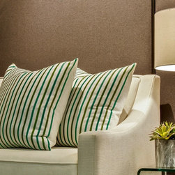 2018 Custom Pillow Line: LH115 Kate Spade Fairchild - Decorative Pillows