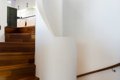 Design ideas for a traditional staircase in Brisbane.