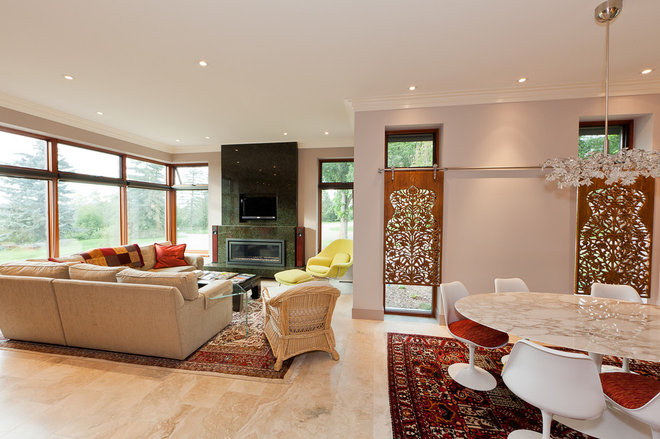 Contemporary Living Room by Habitat Studio