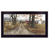"The Road Home" by Billy Jacobs, Ready to Hang Framed Print, Black Frame