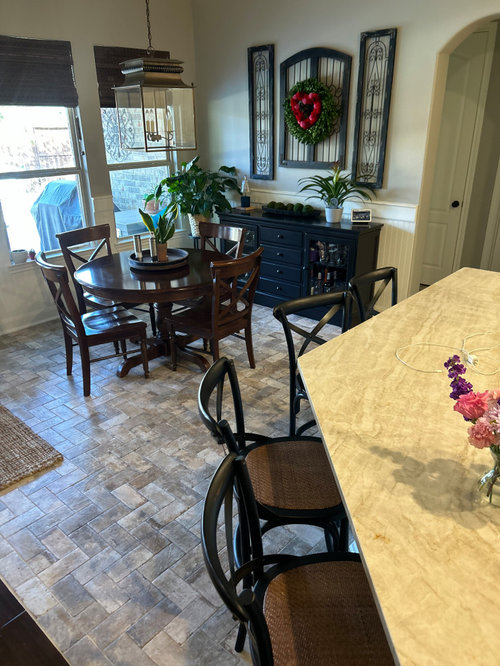 Need art ideas for above buffet!