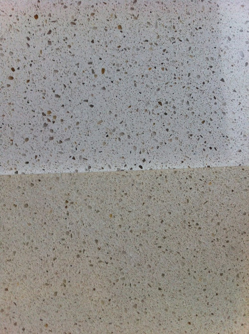 Wrong Quartz Countertop Installed I Guess Could Keep Them But Think Ll If As Pink All The Time Ugh Any Suggestions