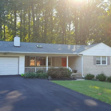 Silver Spring, MD Roof & Skylight Replacement + Air Seal & Insulate Attic. Cer