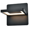 Atria 6" Rotative Integrated LED Wall Sconce, Black