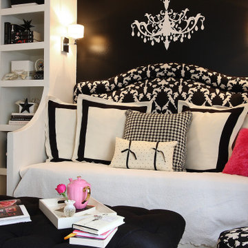 Black and White Bedroom