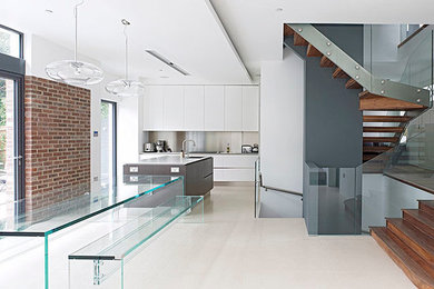 Contemporary kitchen in London.