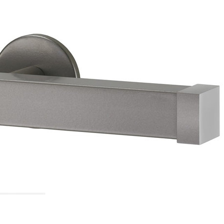 Nexgen Non-Telescoping Aluminum Traverse Rod With Endcap, Silver, 48