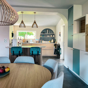 Rénovation d'une pièce à vivre et chambre