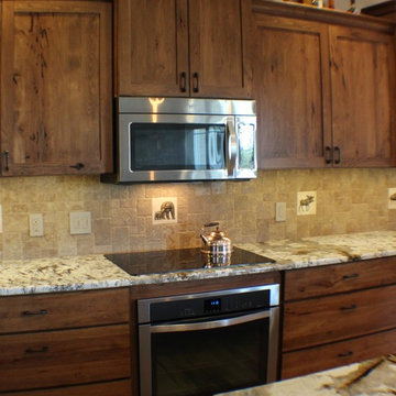 Rustic Finishes Reveal Hidden Storage Solutions
