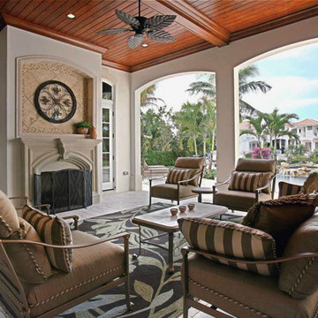 Fremont Cast Stone Fireplace Mantel