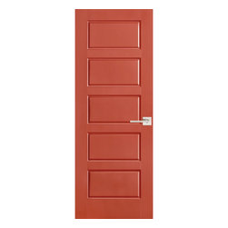 Riverside 5 Panel Horizontal Solid Core Interior Door - Interior Doors