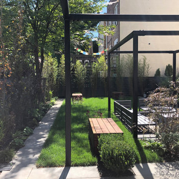 Multi-functional family backyard