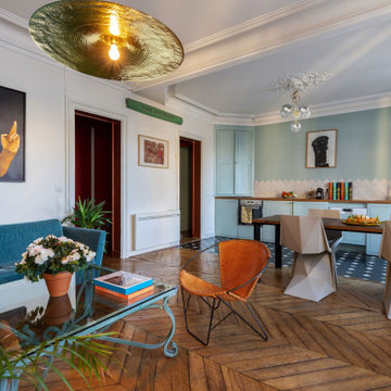 Projet de rénovation d'un appartement Haussmanien