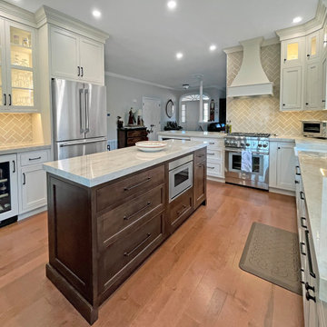 Beautiful Transitional Kitchen, Pennington NJ.