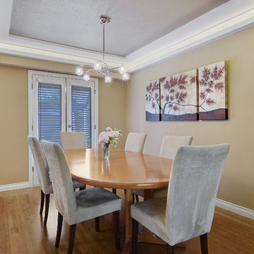 Indirect Ceiling Lighting for Living Room