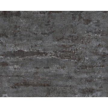 Textured Wallpaper Copper Wall, Black, 1 Roll