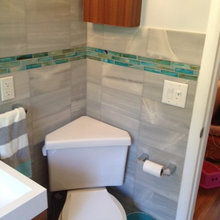 corner toilet