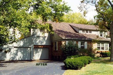 Home addition / before and after
