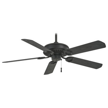 Minka Aire Sundowner 54" Indoor/Outdoor Ceiling Fan, Textured Coal
