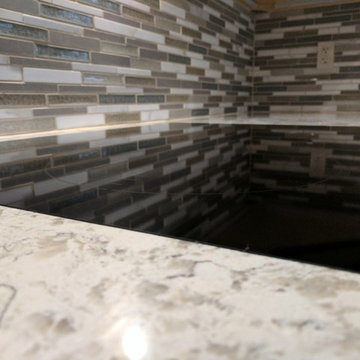 Kitchen Remodel in Oatmeal Slate Color Scheme