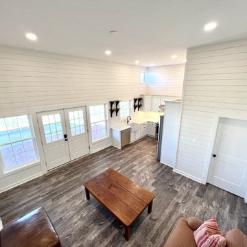Remodeled existing garage to provide an apartment suite