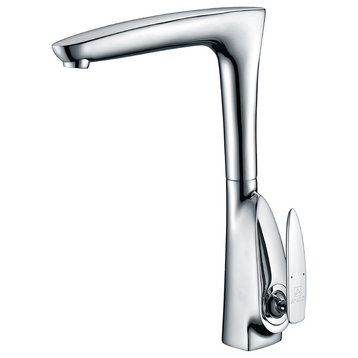ANZZI Timbre Series Single-handle Standard Kitchen Faucet In Polished Chrome - K