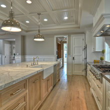 framed white cabinets