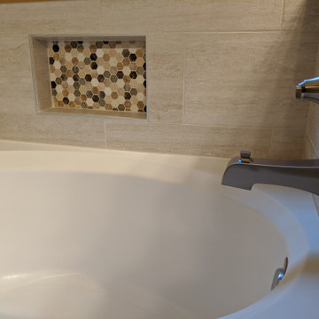 Cookie cutter to custom Shower remodel