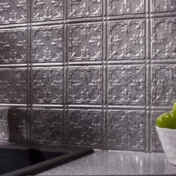 Fasade Traditional 10, Galvanized Steel - Home Decor