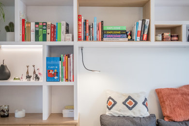 Exemple d'un salon tendance.