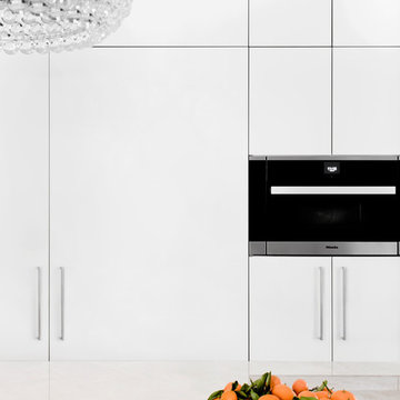 CODE Polar Elm Matrix, Reflect White Lacquer, & Feather Grey Glass in Arlington