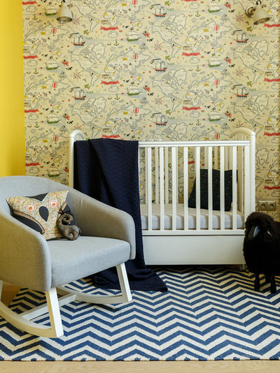 Современный Комната для малыша by Студия Enjoy Home