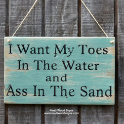 Beach Decor, Outdoor Bar Signs, Coastal Chic - Outdoor Wall Art