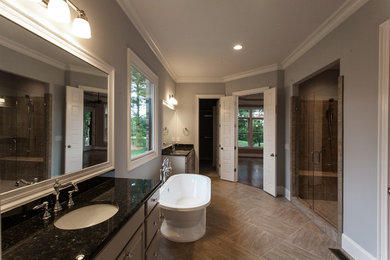 Traditional bathroom in Raleigh.