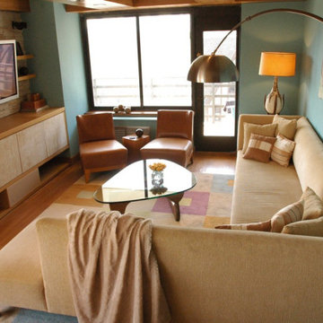 Central Park West Luxury Living Room