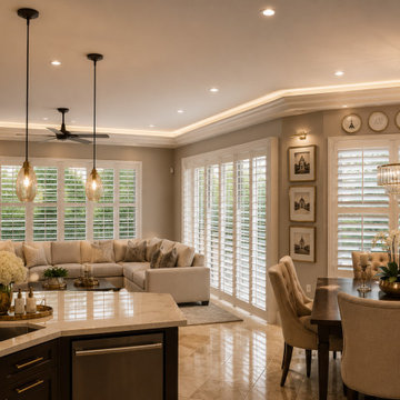 Custom Plantation Shutters in Fort Pierce Florida | Luxury Home Window Treatmen