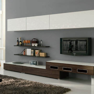Italian Wall Unit Velvet 910 by Artigian Mobili - $3,995.00