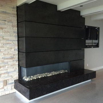 Ortal Corner Fireplace
