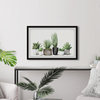 "Soothing Greens" Framed Painting Print