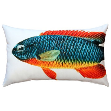 Pillow Decor - Guppy Fish Pillow 12x20