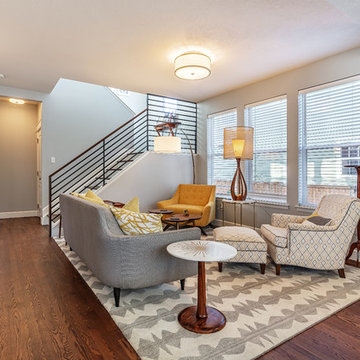 Transitional Living Room