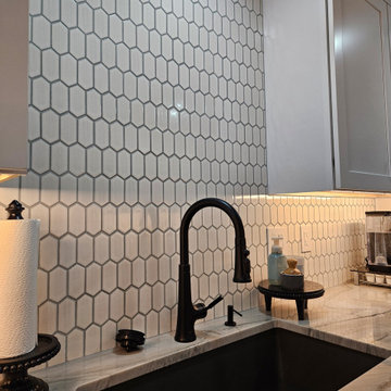 Beautiful Kitchen Remodel Done in New Two-Tone Color Cabinets