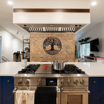 Tacoma Blue Kitchen Remodel