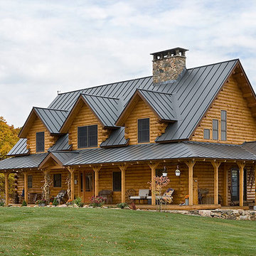 Log Homes & Cabins - Coventry Log Homes - The Athens