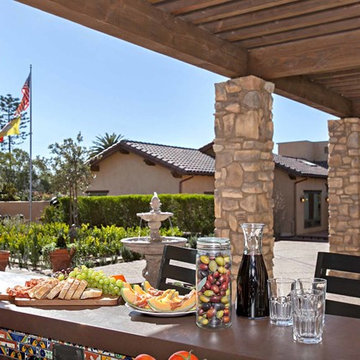 Sicilian Villa Outdoor Living